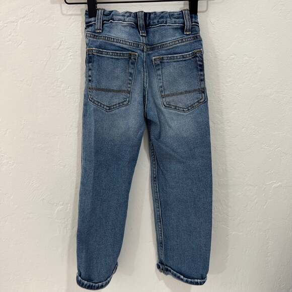Cat & Jack Patchwork Straight Leg Jeans Size 5 - Picture 5 of 5